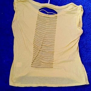 Comfy rippled back t-shirt